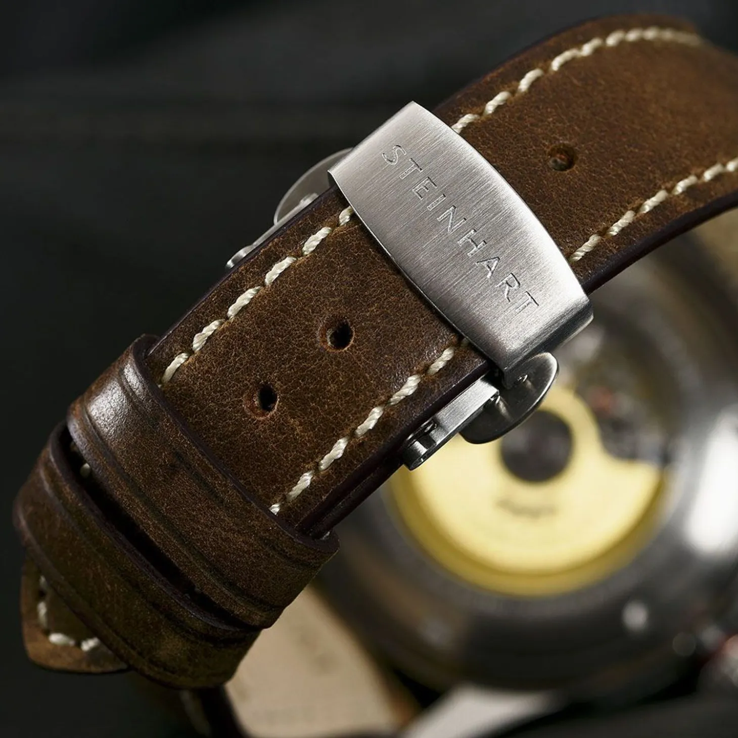 Steinhart Watches Ocean One Vintage Dual Time Premium Diver Watch