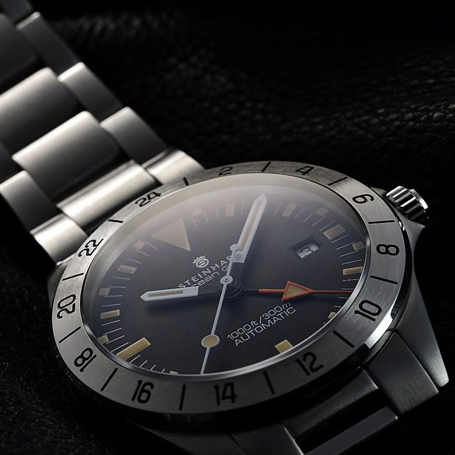 Steinhart Watches Ocean One Vintage Gmt Diver Watch