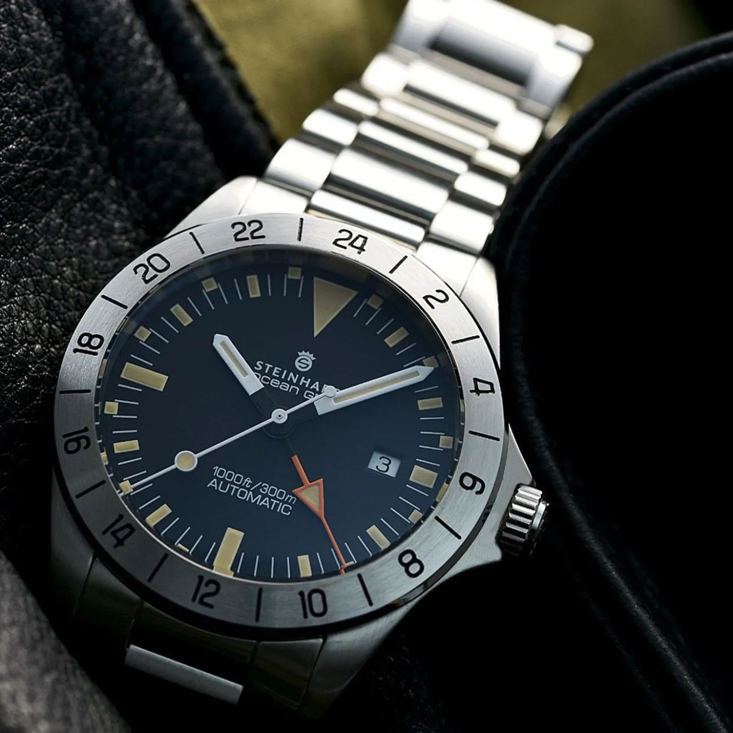 Steinhart Watches Ocean One Vintage Gmt Diver Watch