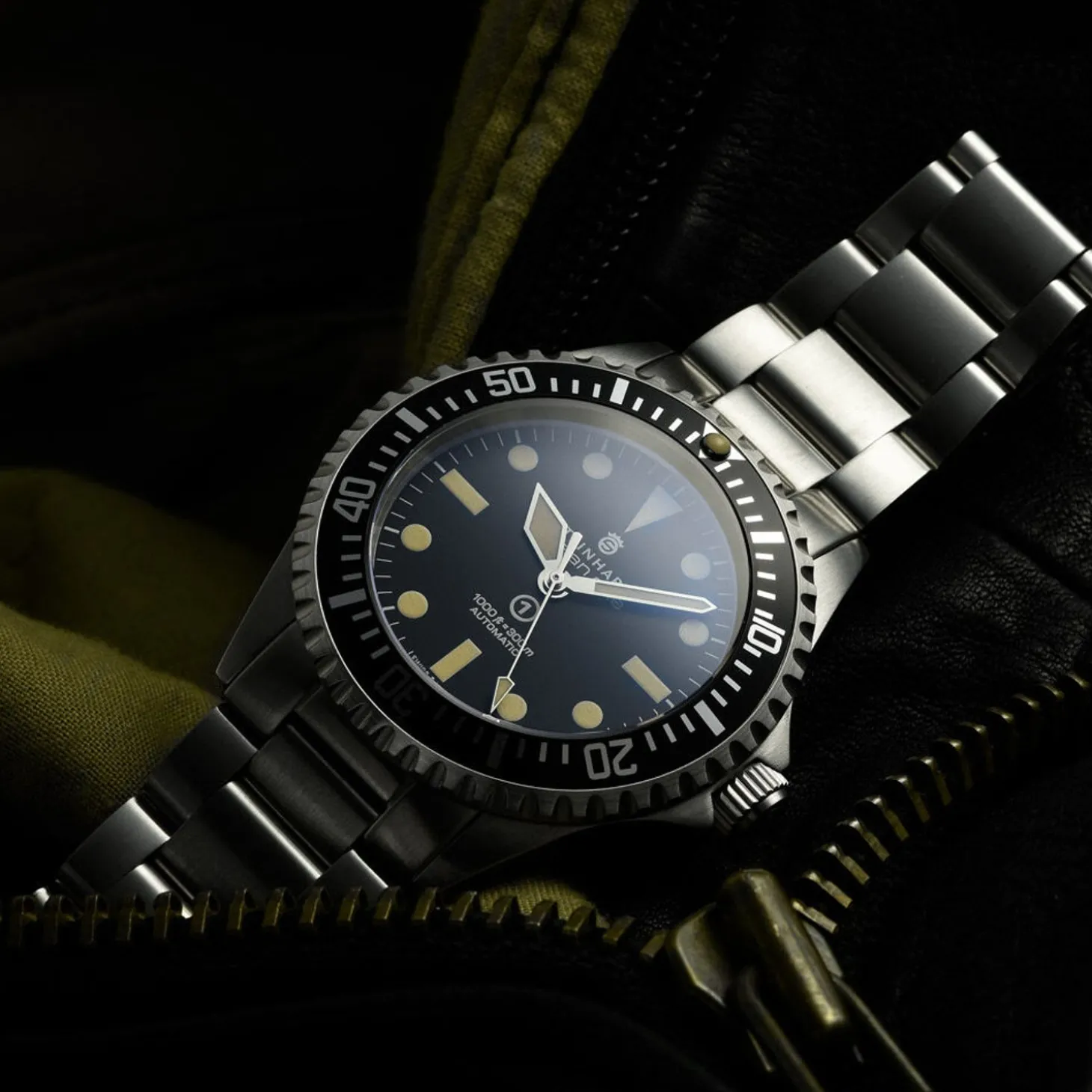 Steinhart Watches Ocean One Vintage Military Diver Watch