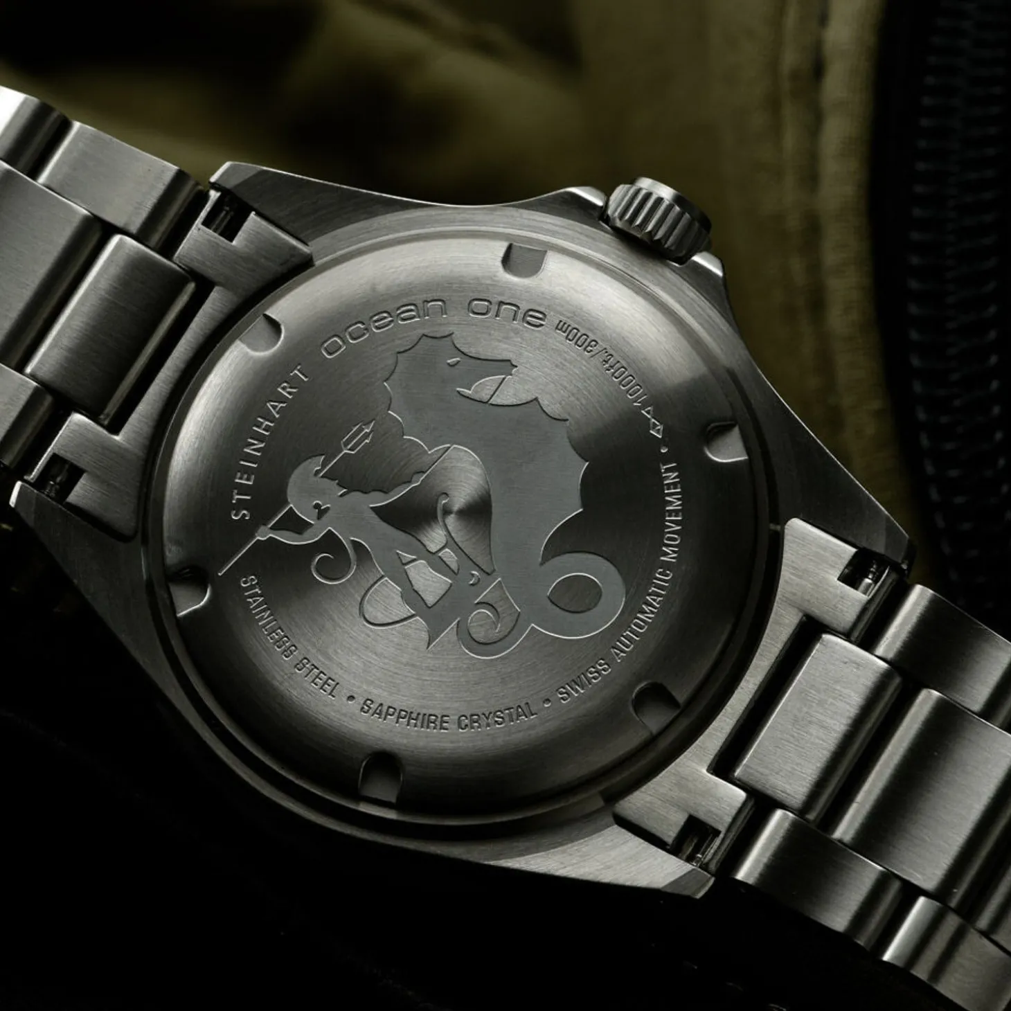 Steinhart Watches Ocean One Vintage Military Diver Watch