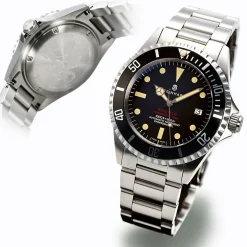 Steinhart Watches Ocean One Vintage Red Diver Watch