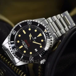 Steinhart Watches Ocean One Vintage Red Diver Watch