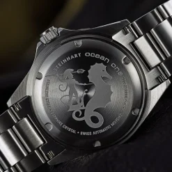 Steinhart Watches Ocean One Vintage Red Diver Watch