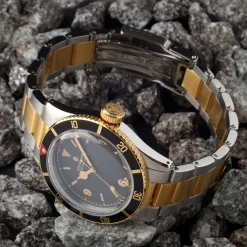 Steinhart Watches Ocean One Vintage Two-Tone Diver Watch