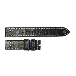 Steinhart Watches Pilot Strap Black With Croco Grain Size M