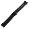 Steinhart Watches Rubber Strap 24 Mm Black With Deployment Clasp In Black Pvd