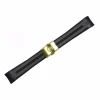 Steinhart Watches Rubber Strap New 20X16 Mm For Ocean 39 With Clasp Gold