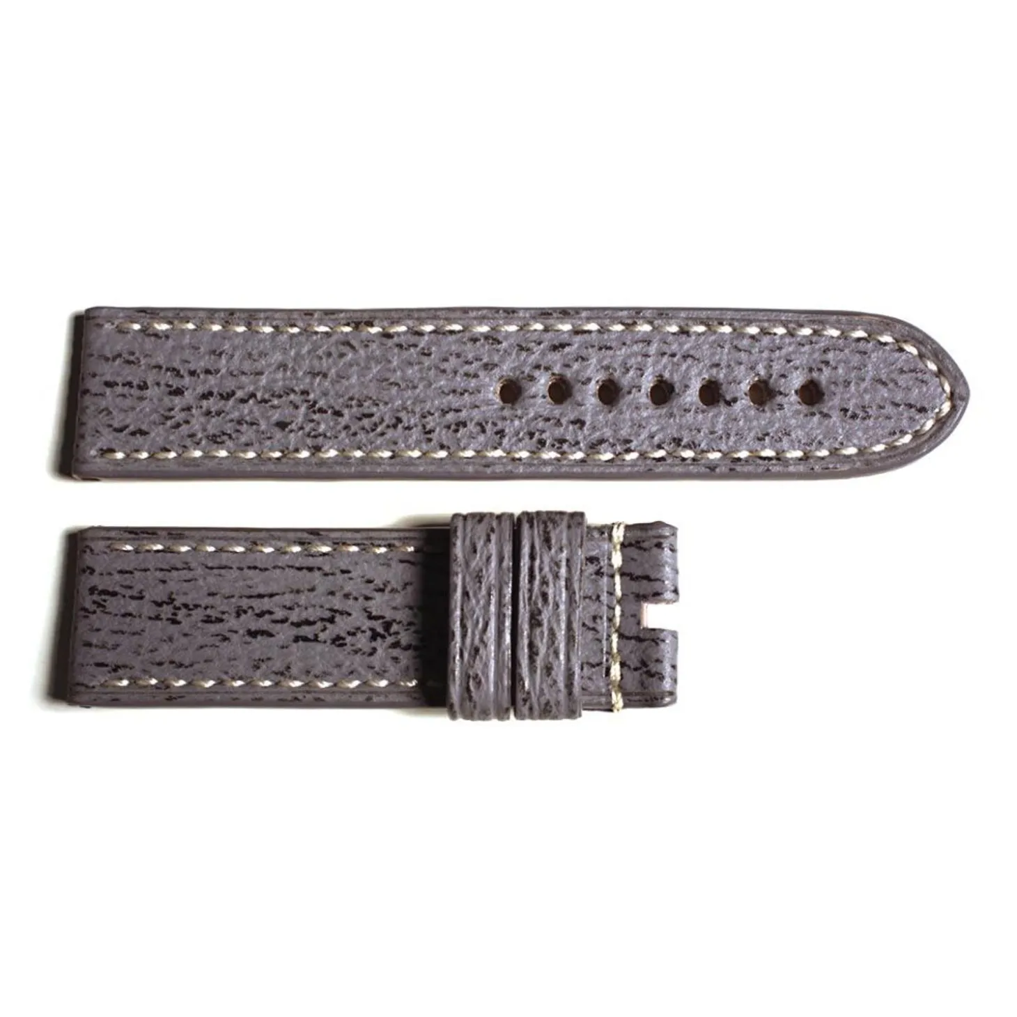 Steinhart Watches Special Strap Shark Grey, Contrast Stitching, Size M