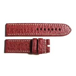 Steinhart Watches Special Strap Shark Red, Contrast Stitching, Size M