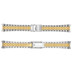 Steinhart Watches Stainless Steel Bracelet 20X16 Mm Two-Tone Satined 5 Links For Ocean 39 Incl. End Links
