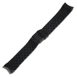 Steinhart Watches Stainless Steel Bracelet For Triton 100 Atm Black Dlc