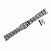 Steinhart Watches Stainless Steel Bracelet For Ocean One 22/18 5 Lines Incl Endlinks