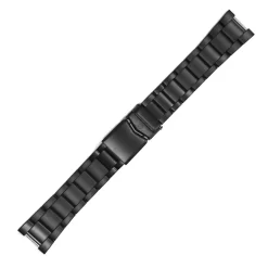 Steinhart Watches Steel Bracelet Dlc Mat 22/18 For Ocean One Vintage Chronograph Black Without End Links