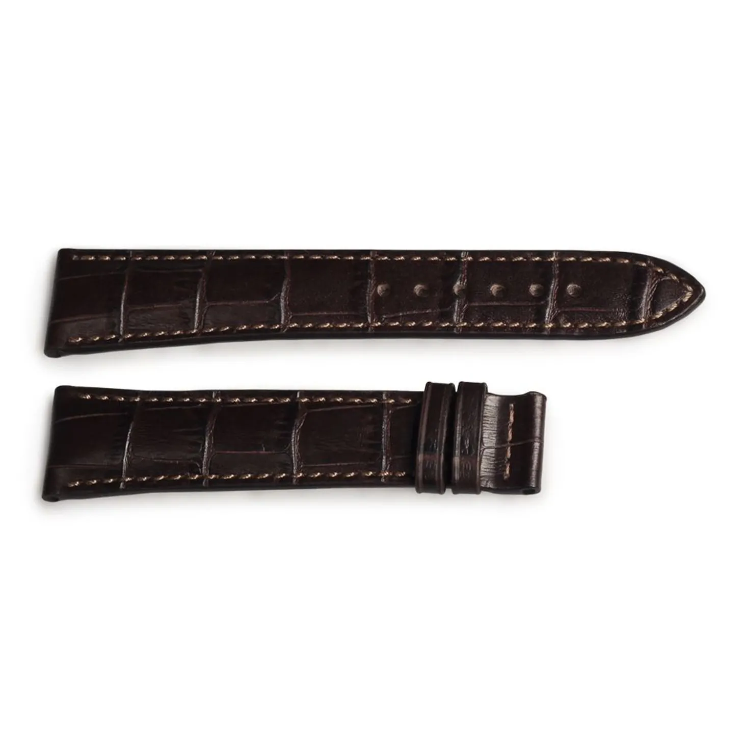 Steinhart Watches Strap Coffee Croco Grain Size L