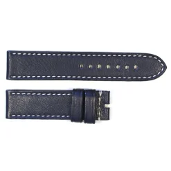Steinhart Watches Strap Dark Blue Contrast Stitching Size M