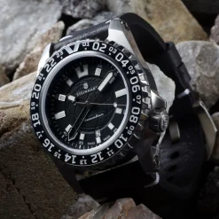 Steinhart Watches Traveller Gmt Black Diver Watch