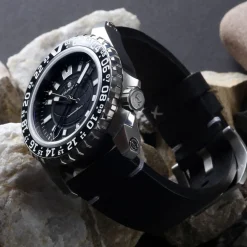 Steinhart Watches Traveller Gmt Black Diver Watch