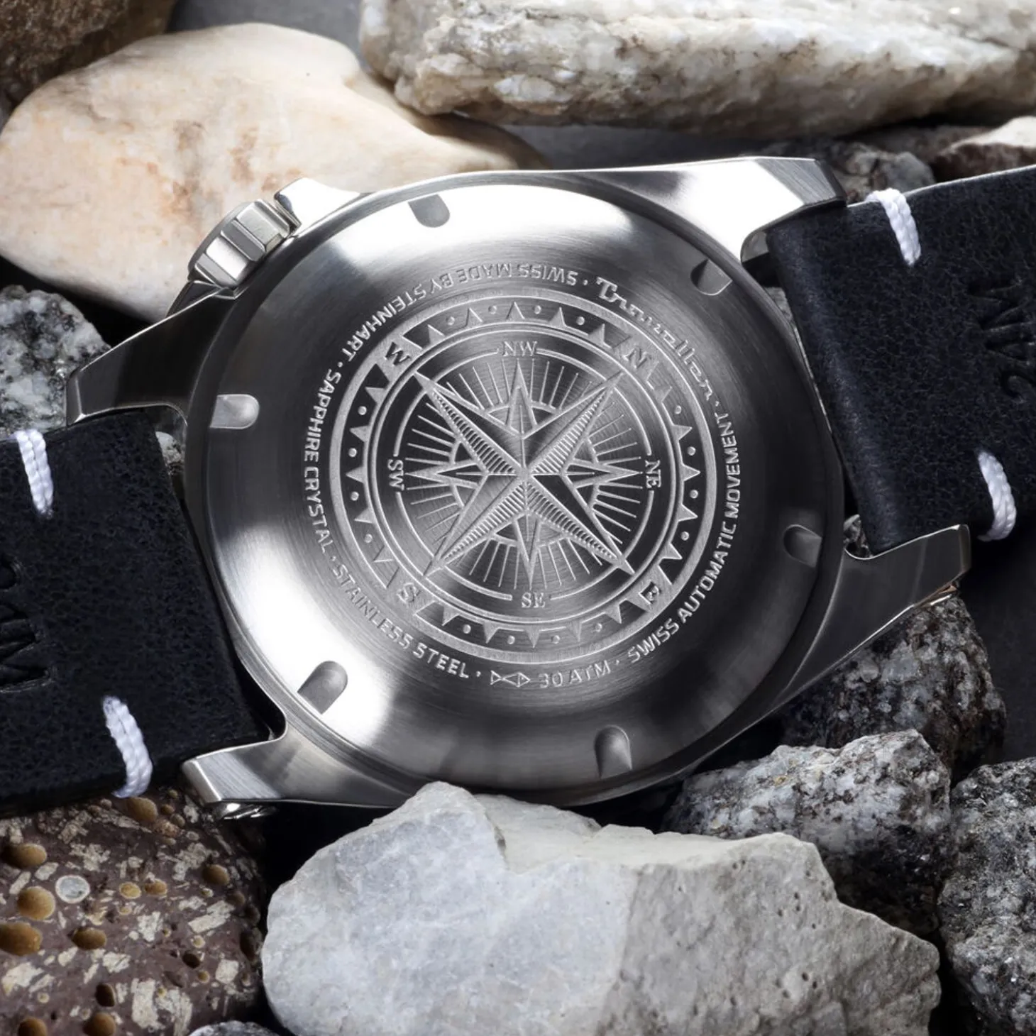 Steinhart Watches Traveller Gmt Black Diver Watch