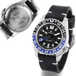 Steinhart Watches Traveller Gmt Blue Diver Watch