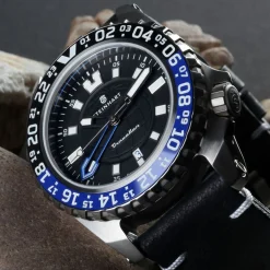 Steinhart Watches Traveller Gmt Blue Diver Watch