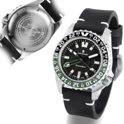 Steinhart Watches Traveller Gmt Green Diver Watch