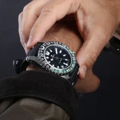 Steinhart Watches Traveller Gmt Green Diver Watch