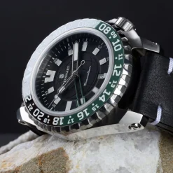 Steinhart Watches Traveller Gmt Green Diver Watch
